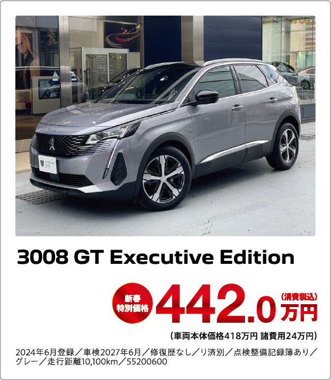 3008 GT Executive Edition